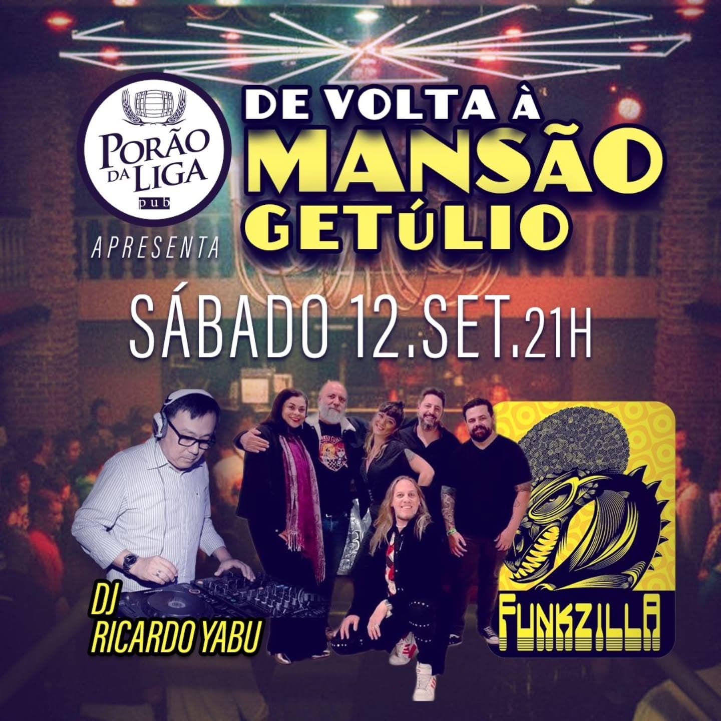 Divulgação de De Volta à Mansão Getúlio
