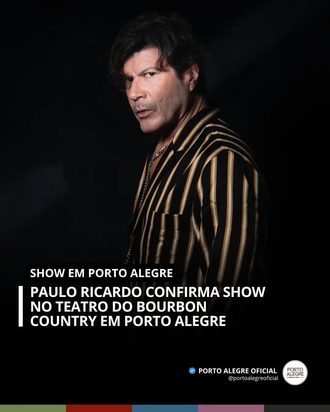 Divulgação de Show Paulo Ricardo