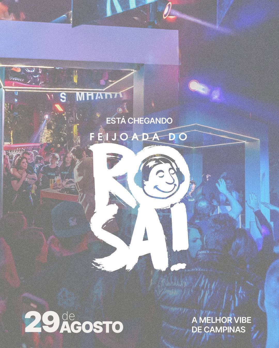 Divulgação de Festa do Rosa