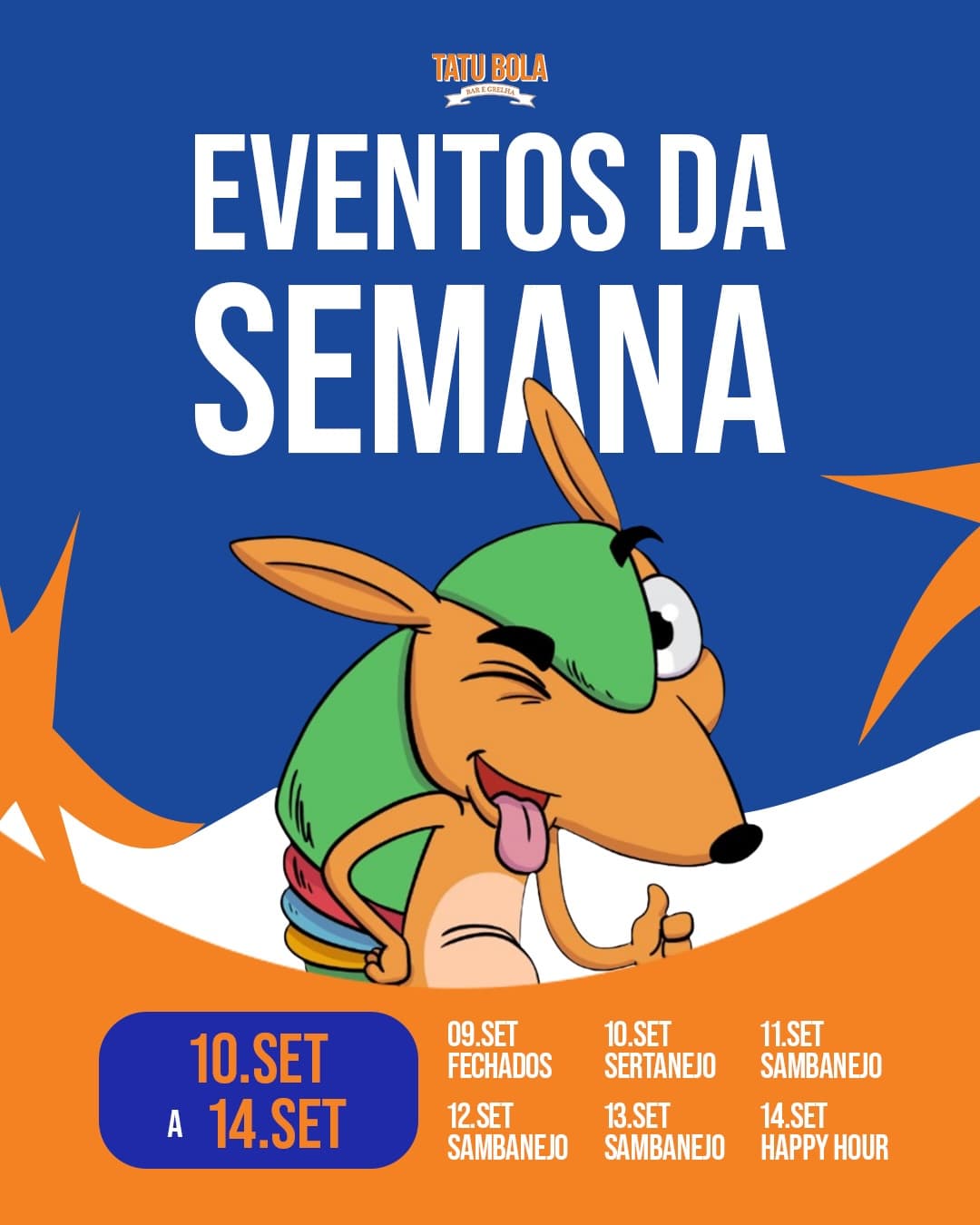 Divulgação de Happy Hour