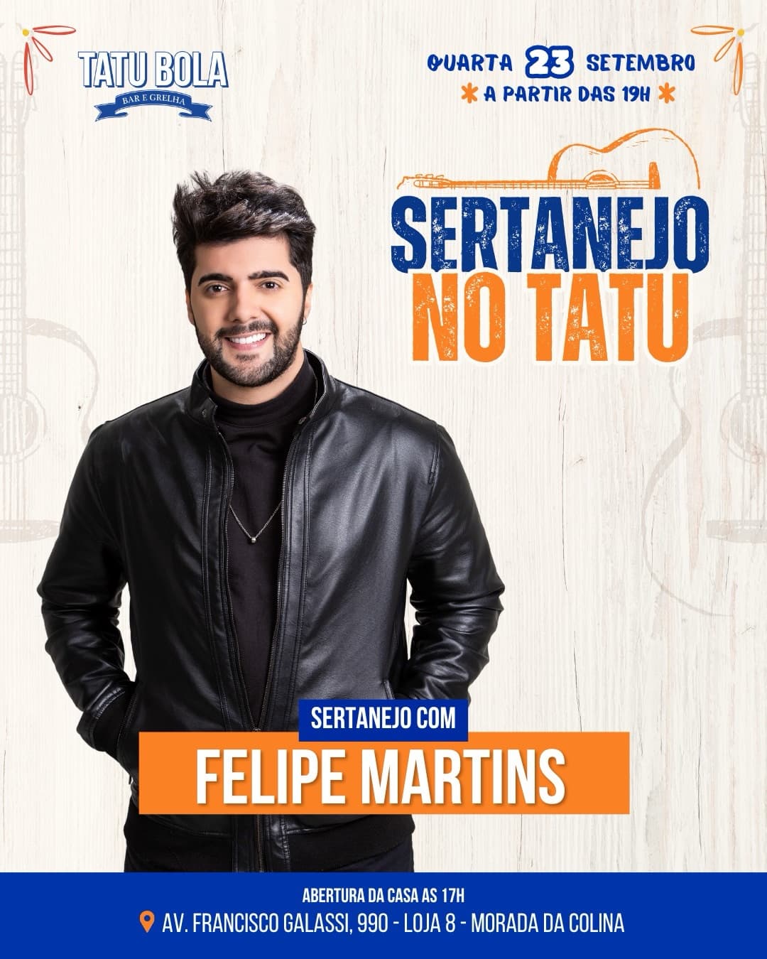 Divulgação de Sertanejo no Tatu