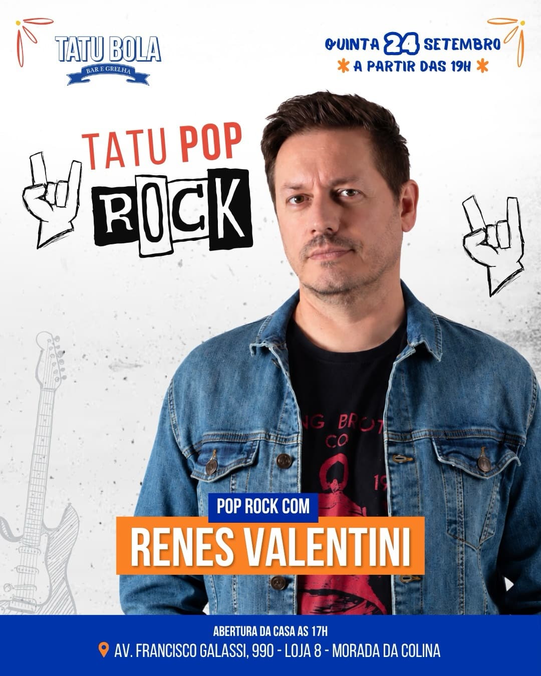Divulgação de Tatu Pop Rock