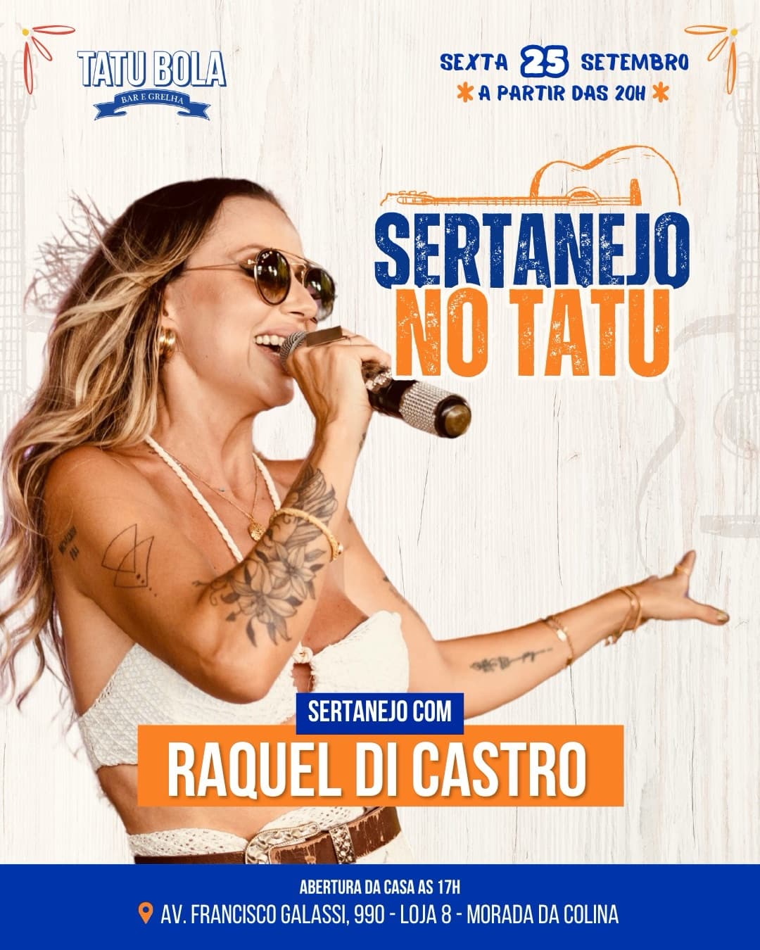 Divulgação de Sertanejo no Tatu
