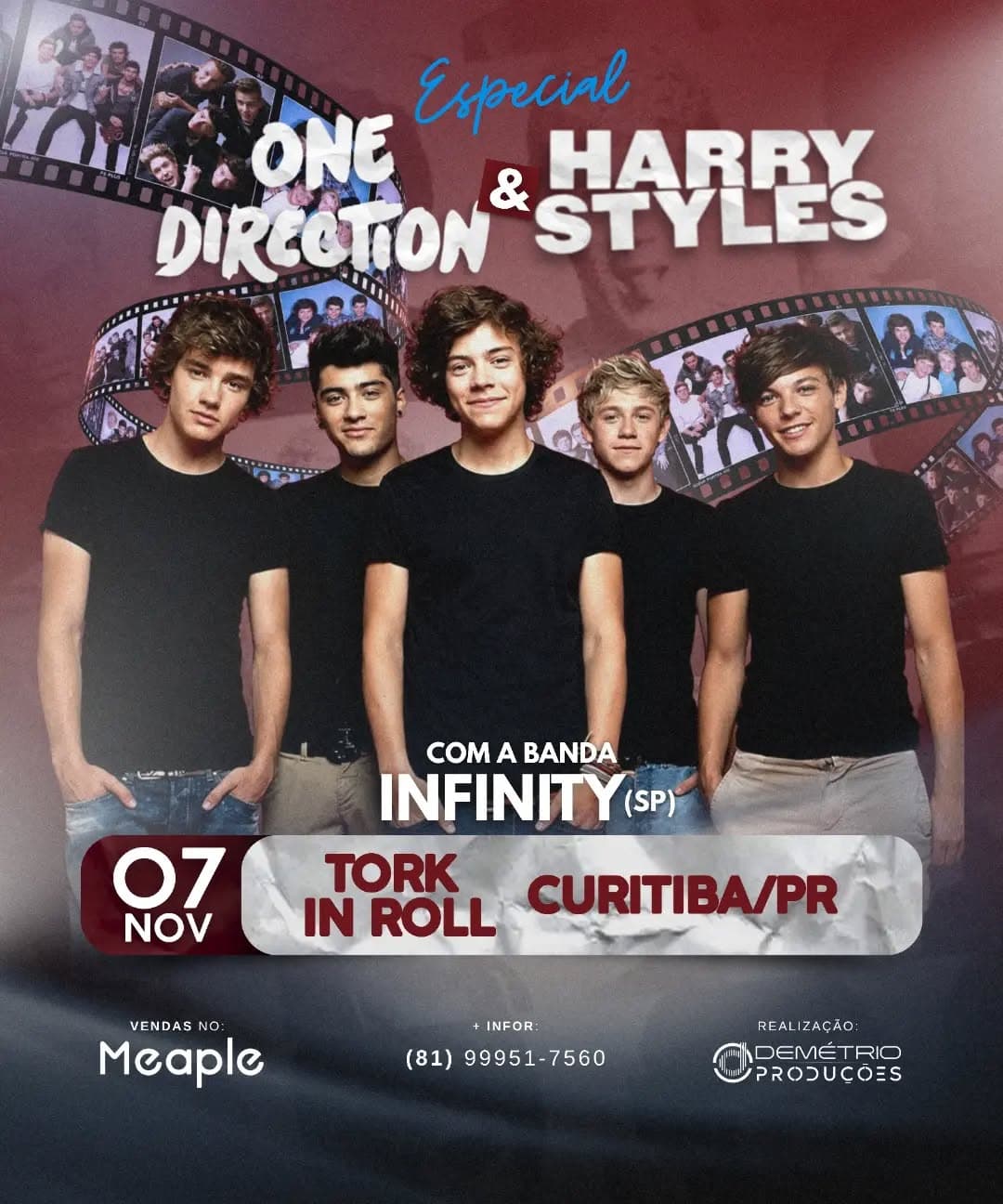 Divulgação de Especial One Direction & Harry Styles