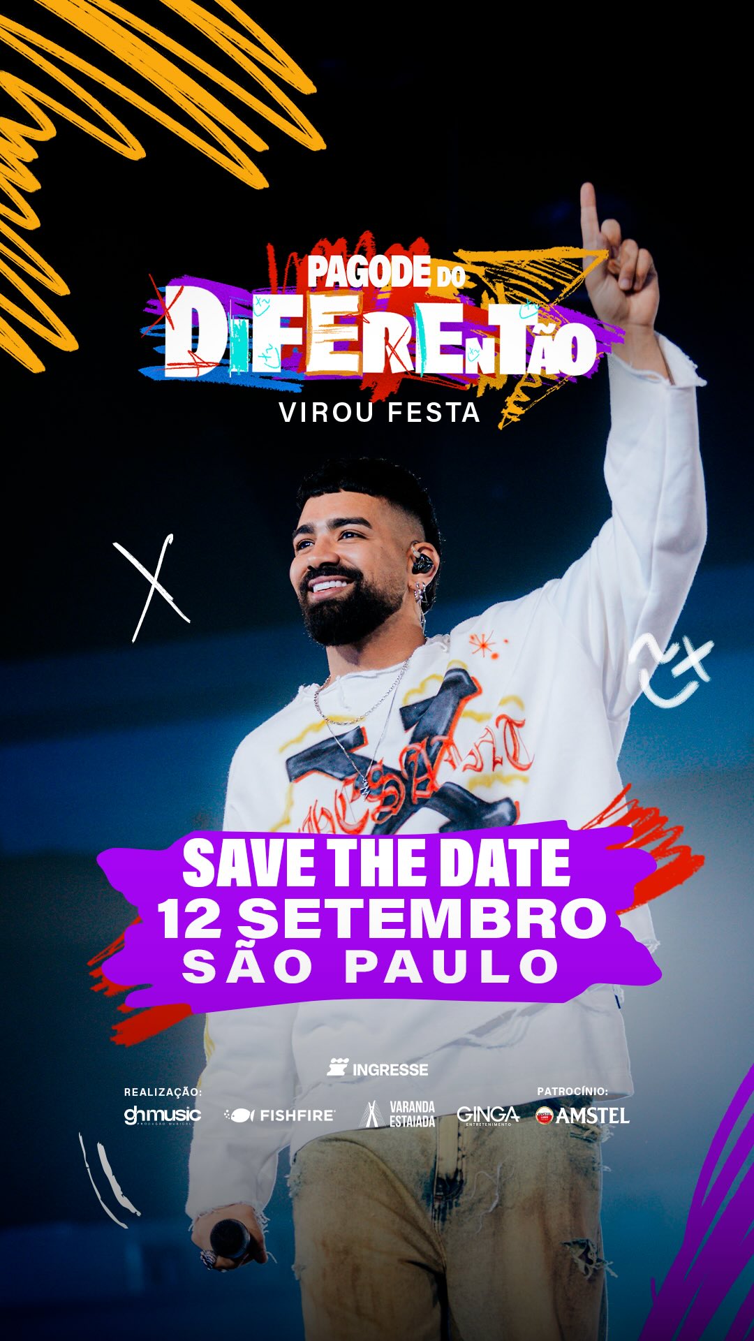 Divulgação de Pagode do Diferentão